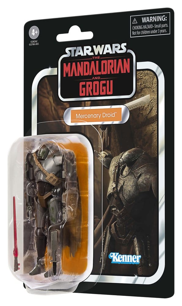 Star Wars: The Mandalorian and Grogu Vintage Collection Figura Mercenary Droid 10 cm