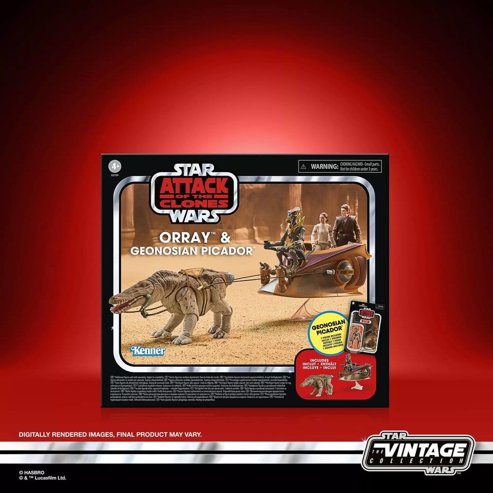 Star Wars Episode II Vintage Collection Pack de 2 Figuras Orray &amp; Geonosian Picador 10 cm