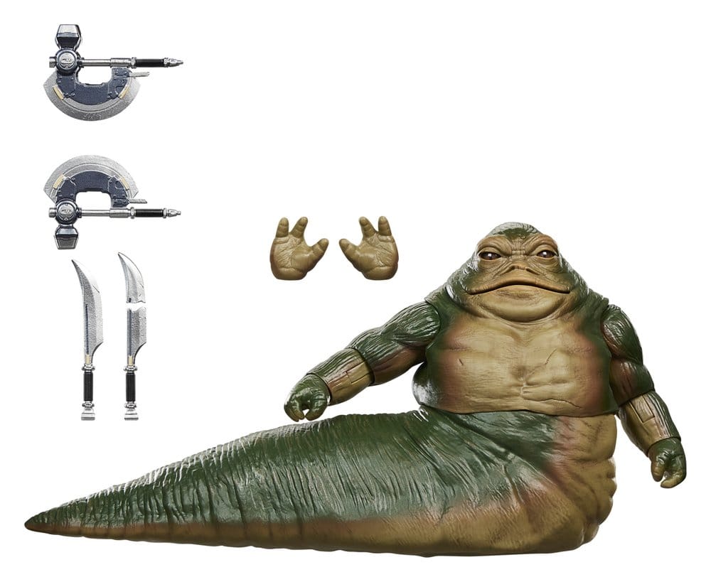 Star Wars: The Mandalorian and Grogu Black Series Figura Rotta the Hutt 17 cm