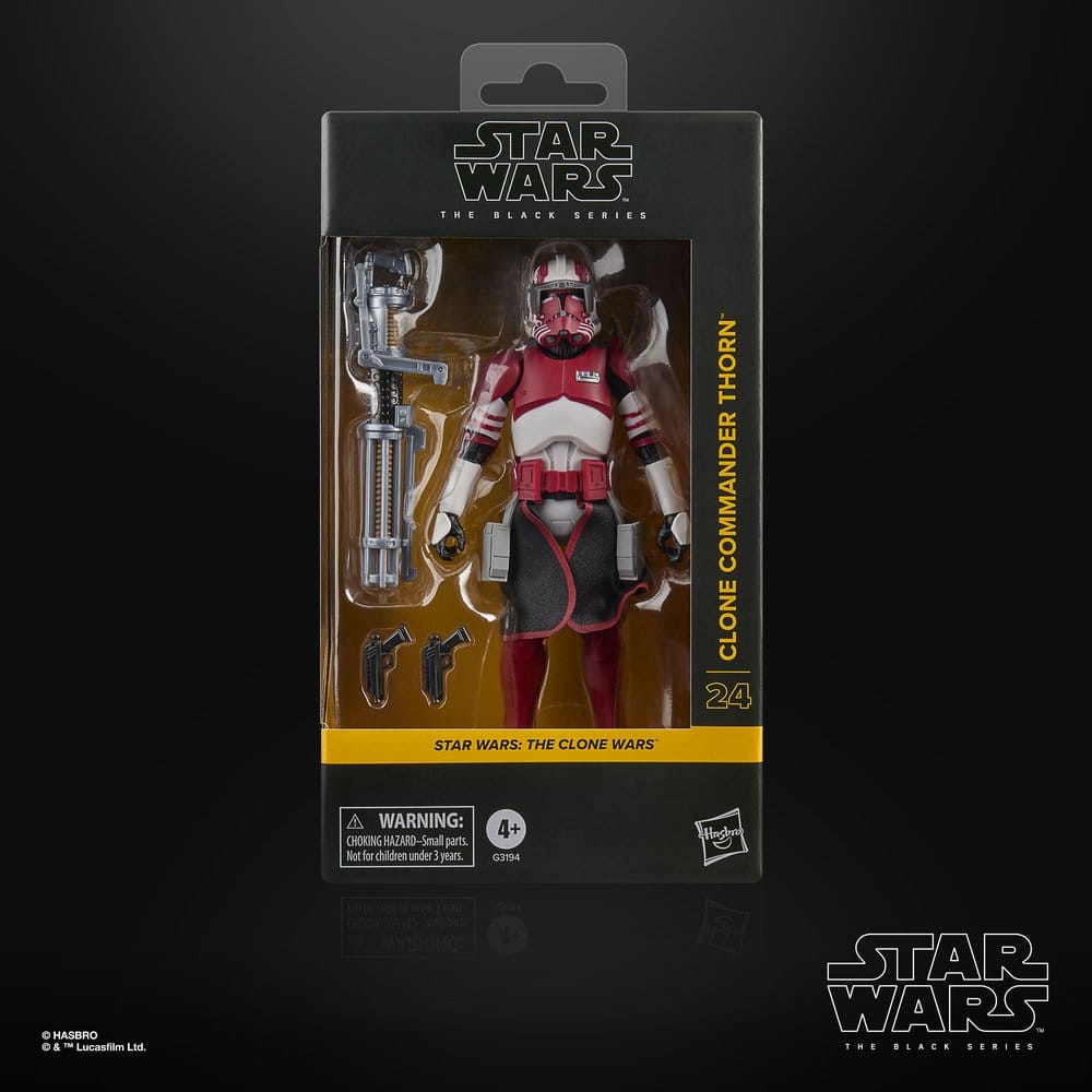 Star Wars: The Clone Wars Black Series Figura Clone Commander Thorn 15 cm