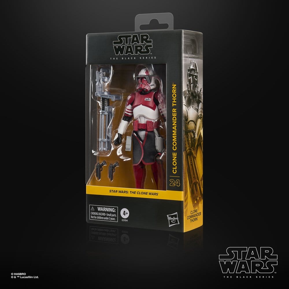 Star Wars: The Clone Wars Black Series Figura Clone Commander Thorn 15 cm