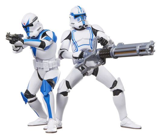 Star Wars: The Clone Wars Black Series Pack de 2 Figuras Clone Troopers Dogma & Hardcase 15 cm
