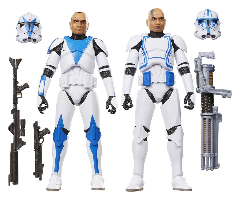Star Wars: The Clone Wars Black Series Pack de 2 Figuras Clone Troopers Dogma & Hardcase 15 cm