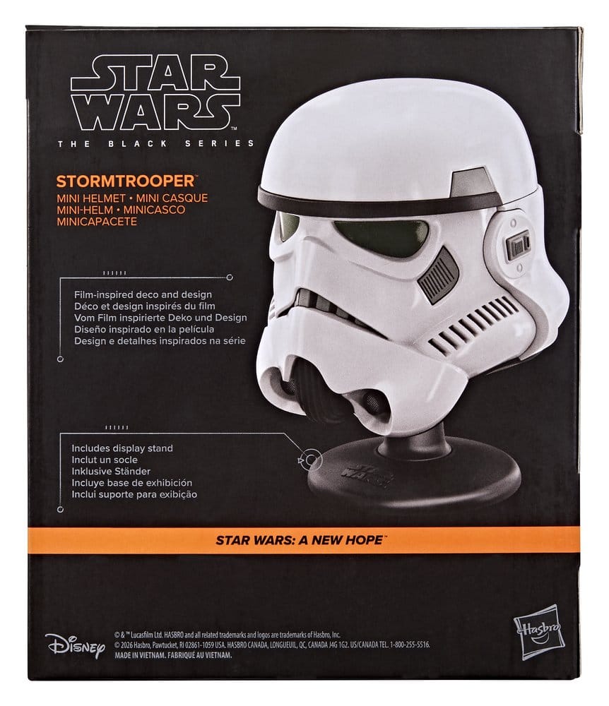 Star Wars Episode IV Black Series Minicasco Stormtrooper