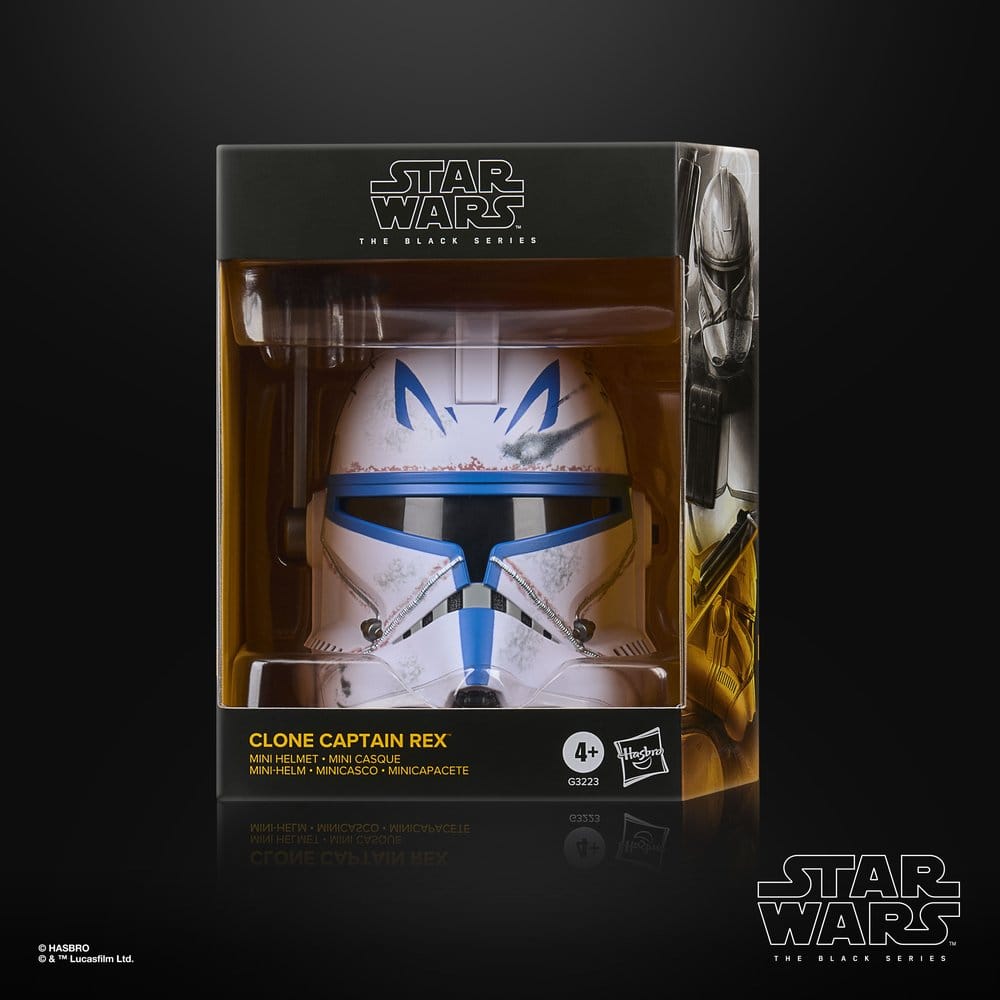 Star Wars: The Clone Wars Black Series Minicasco Clon Captain Rex 15 cm