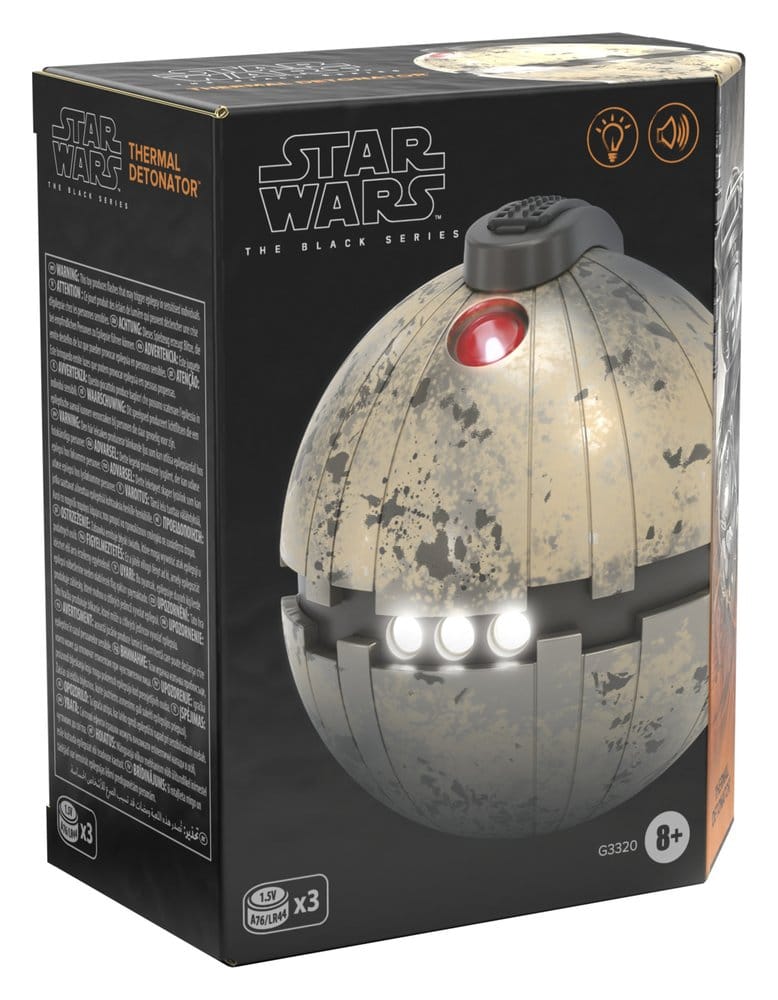 Star Wars Episode VI Black Series Detonador Térmico Electrónico
