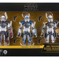 Star Wars: The Clone Wars Black Series Pack de 3 Figuras ARC Trooper Havoc, Colt & Blitz 15 cm