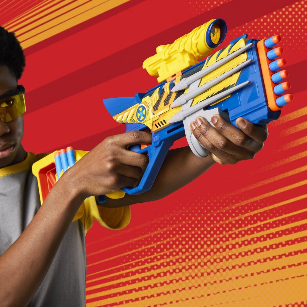 X-Men '97 NERF Lanzador de Dardos Marvel's Wolverine