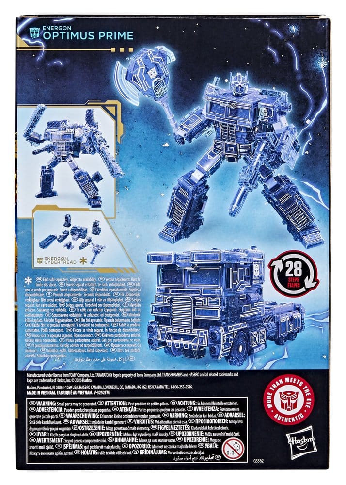 Transformers Age of the Primes Voyager Class Figura Energon Optimus Prime 17 cm