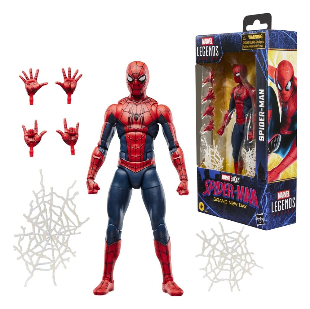 Spider-Man: Brand New Day Marvel Legends Figura Spider-Man 15 cm