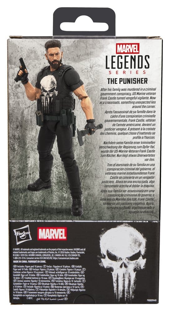 The Punisher Marvel Legends Figura The Punisher 15 cm