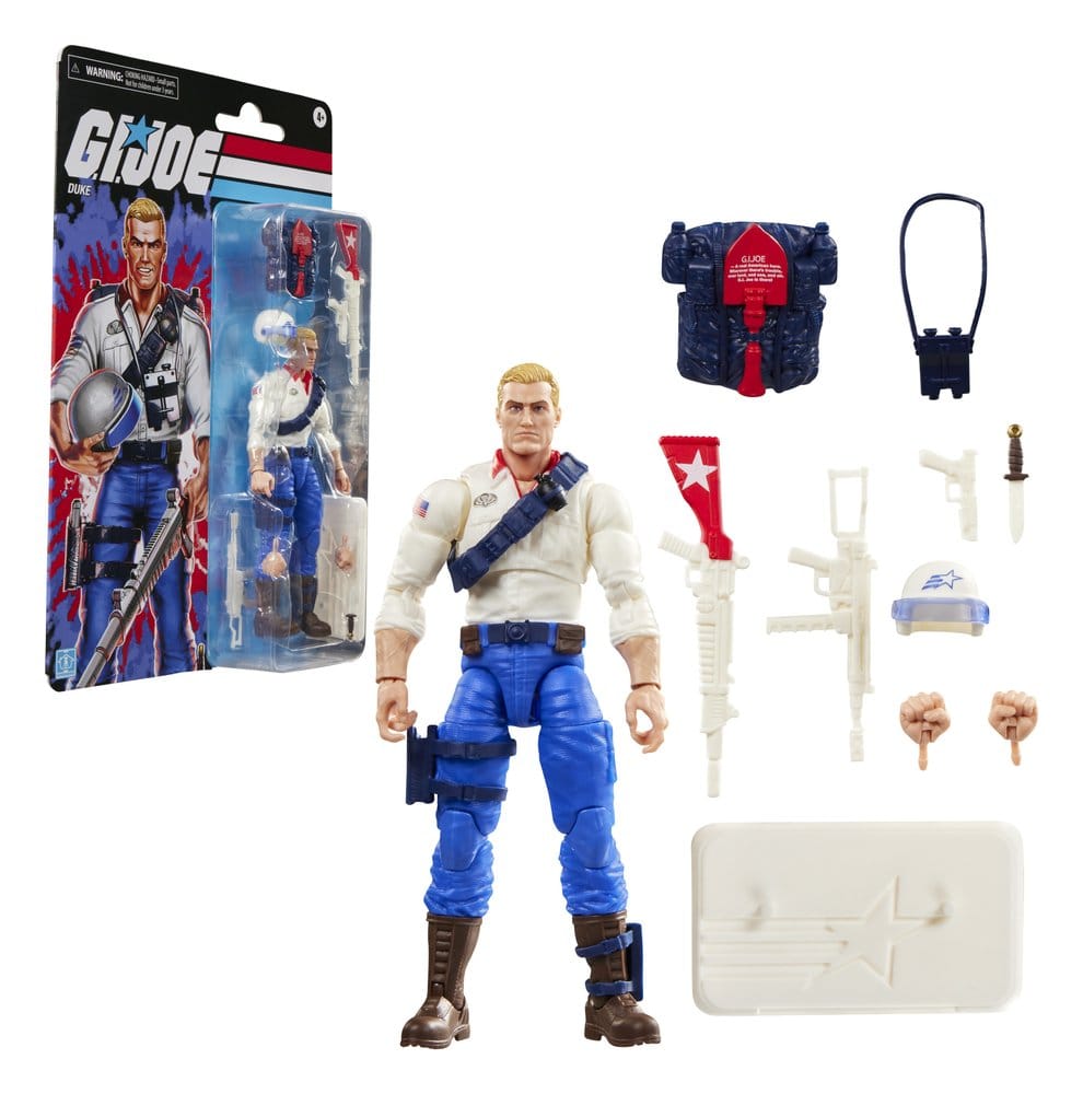 G.I. Joe Classified Series Retro Figura Duke 15 cm