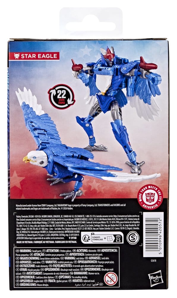 Transformers Deluxe Class Figura Star Eagle 11 cm