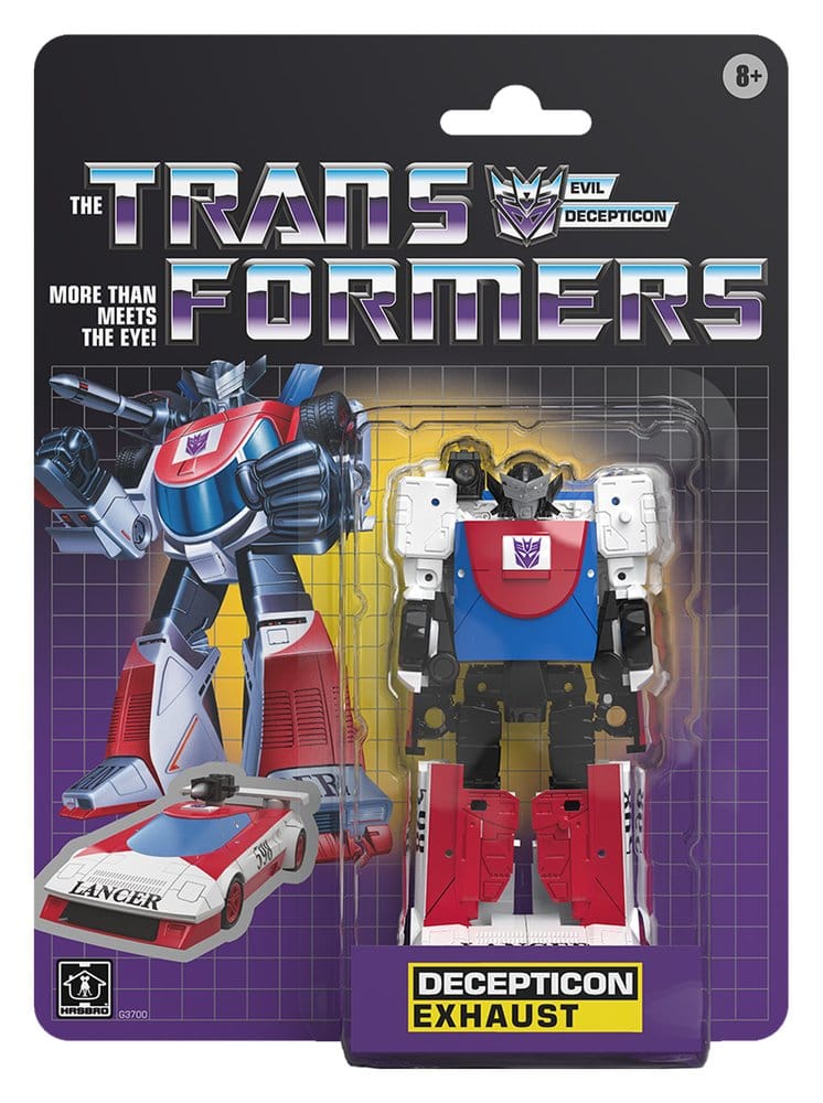 Transformers Retro G1 Figura Decepticon Exhaust 13 cm