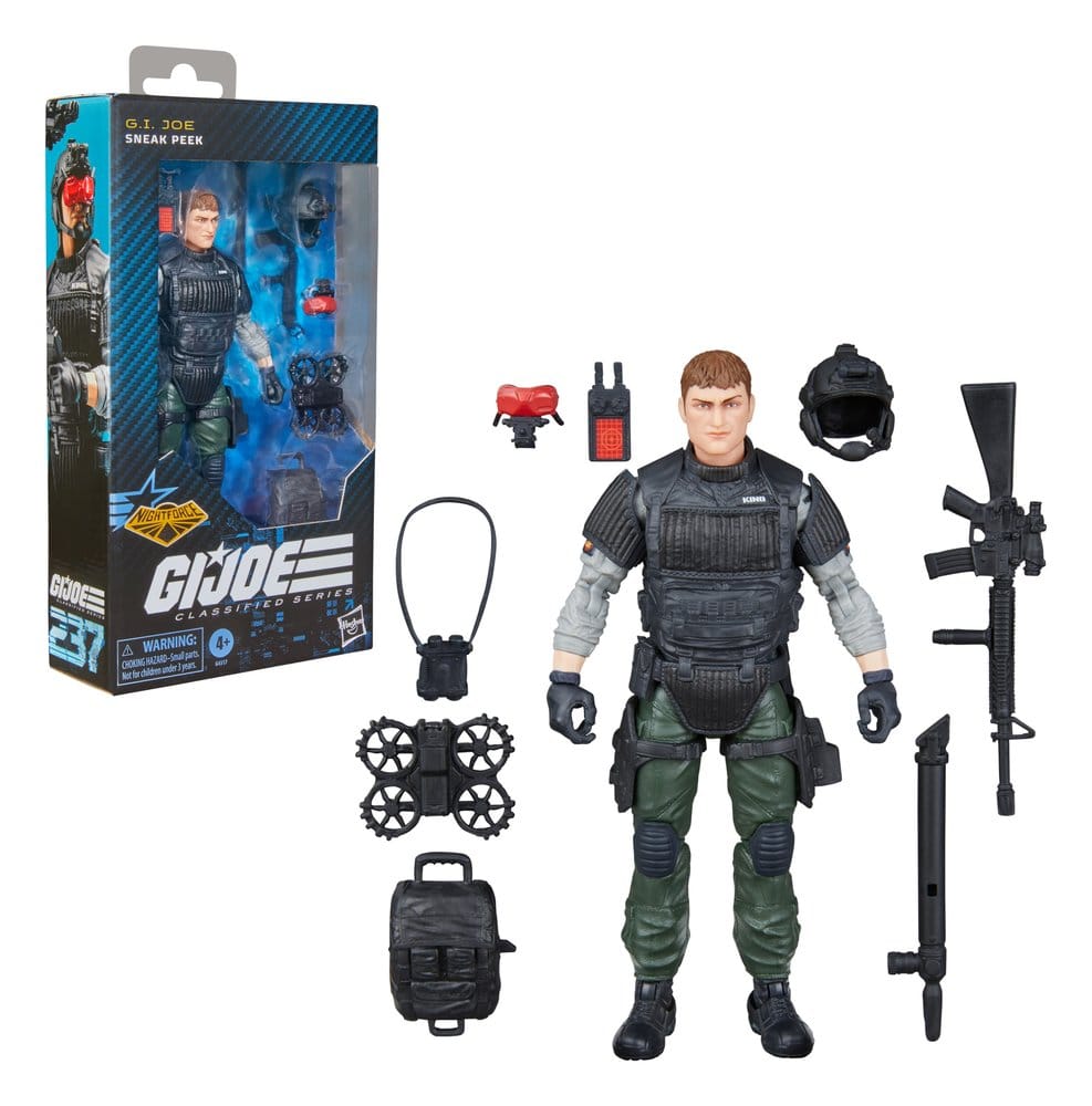 G.I. Joe Classified Series Figura Night Force Sneak Peek 15 cm