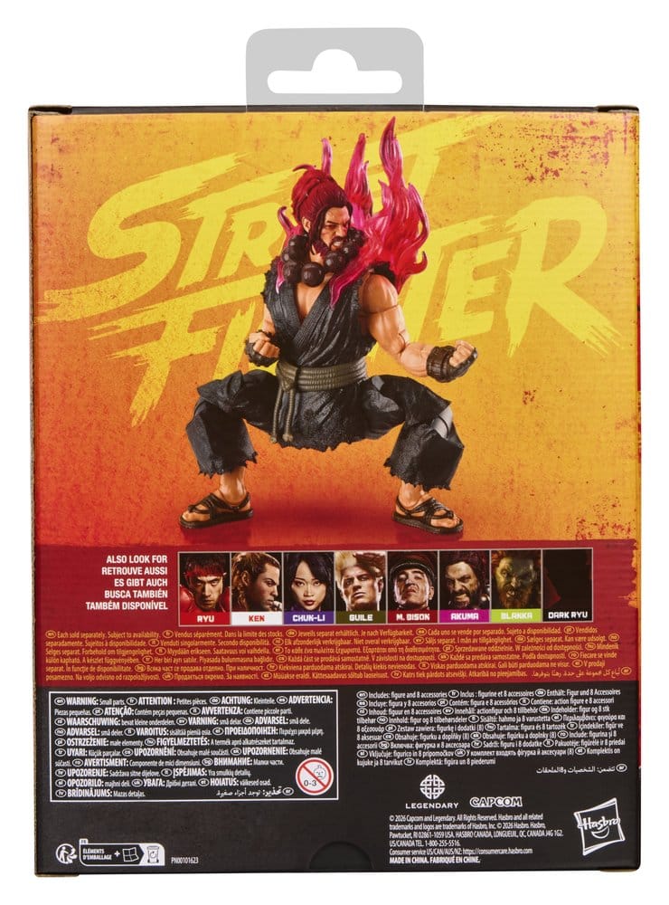 Street Fighter Figura Akuma 15 cm