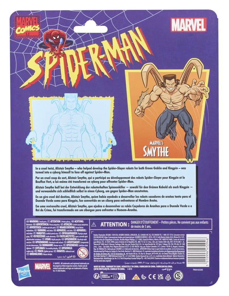 Spider-Man Marvel Legends Figura Marvel's Smythe 15 cm