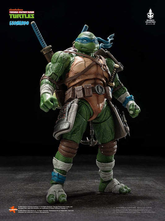 Tortugas Ninja Figura Leonardo Deluxe Version 20 cm