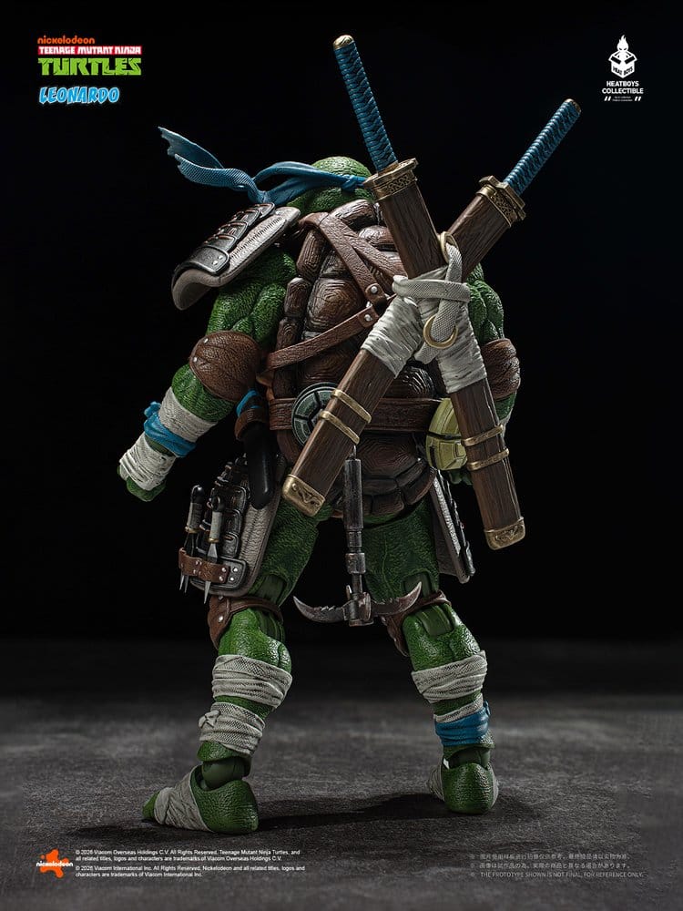 Tortugas Ninja Figura Leonardo Deluxe Version 20 cm