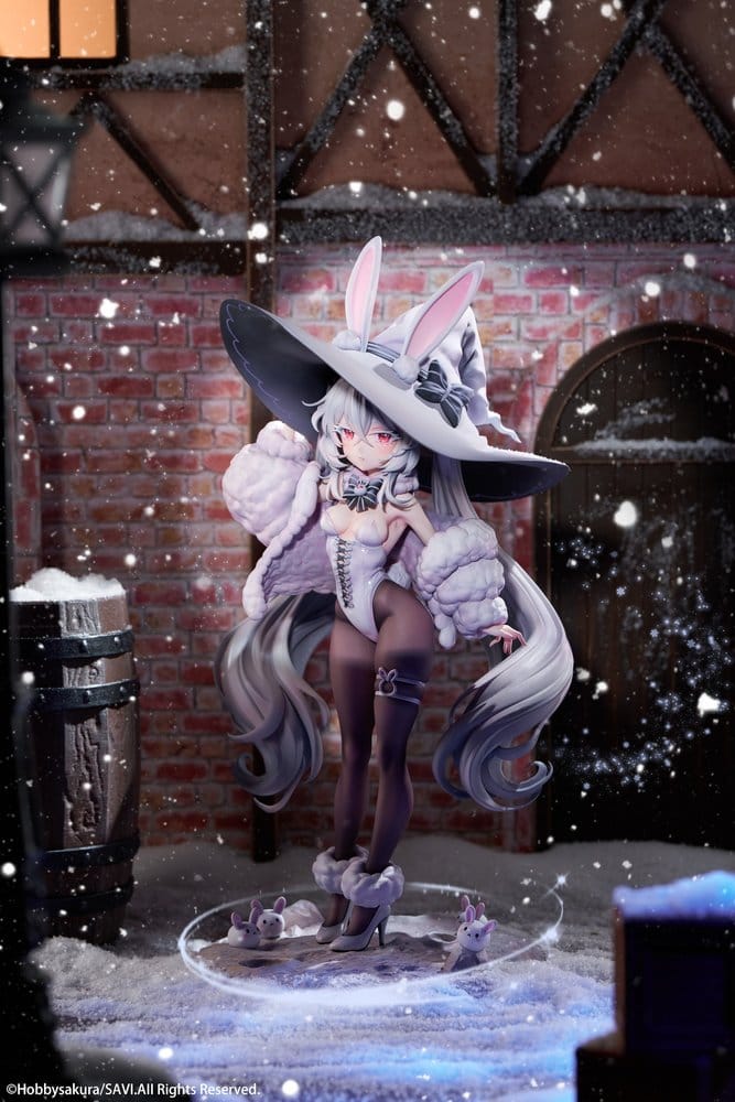 Original Character Figura PVC 1/6 Moon Witch Police Marshmallow illustration by SAVI 34 cm