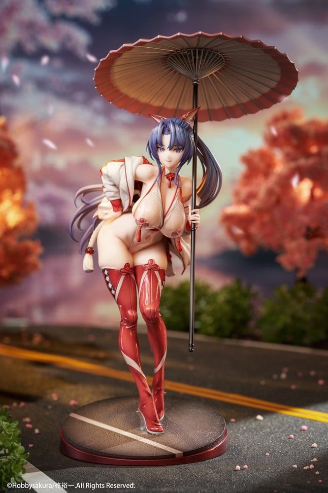 Original Character Miko Shoujo Figura PVC 1/7 Miko Race Queen Ver. 33 cm