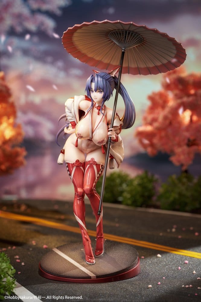 Original Character Miko Shoujo Figura PVC 1/7 Miko Race Queen Ver. 33 cm