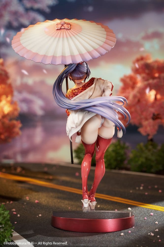Original Character Miko Shoujo Figura PVC 1/7 Miko Race Queen Ver. 33 cm
