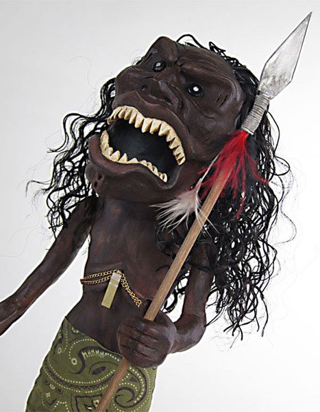 Los Enigmas de Karen Estatua Zuni Warrior 38 cm - Z POP Toys