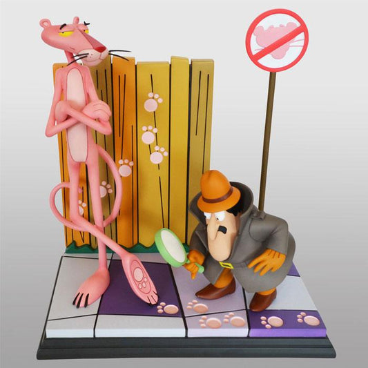 La pantera rosa (película de 1963) Estatua Pink Panther & The Inspector 41 cm - Z POP Toys