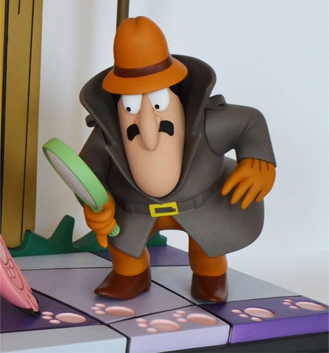 La pantera rosa (película de 1963) Estatua Pink Panther & The Inspector 41 cm - Z POP Toys