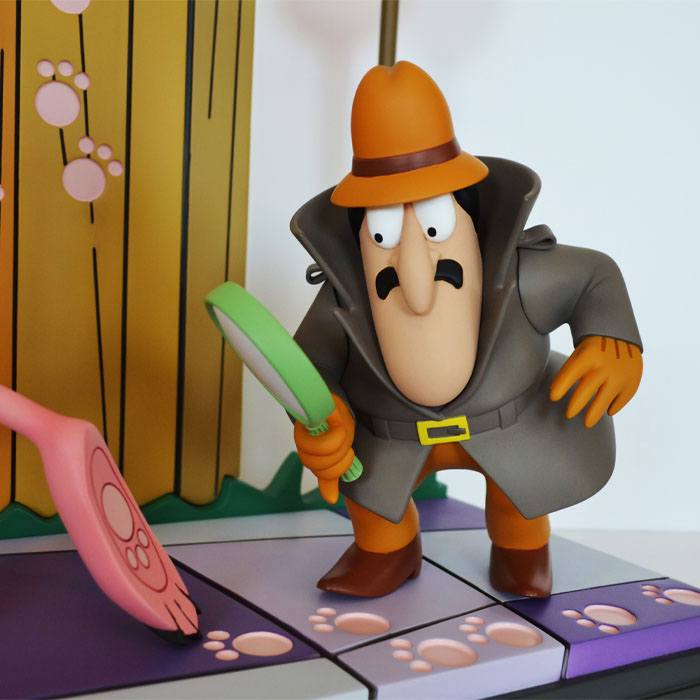 La pantera rosa (película de 1963) Estatua Pink Panther & The Inspector 41 cm - Z POP Toys