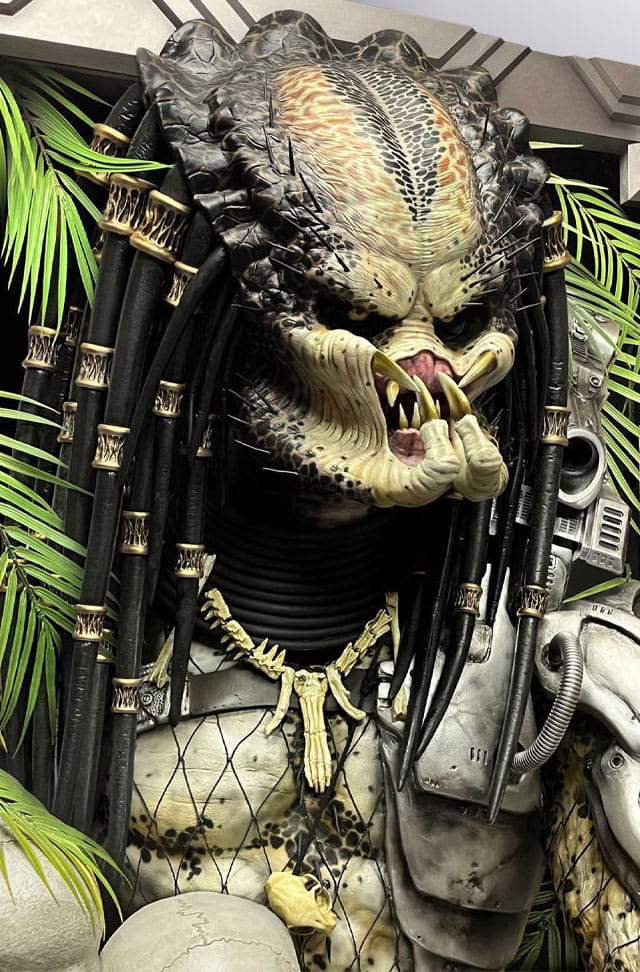 Predator Escultura de Pared tamaño real Predator 45 x 81 x 94 cm