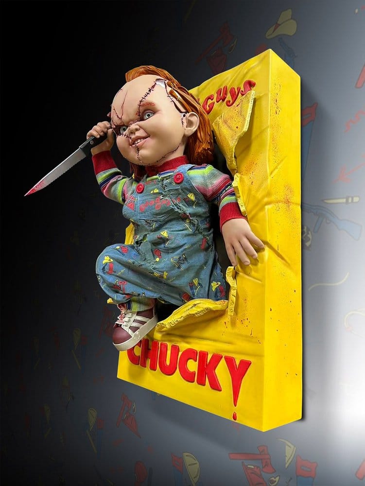 Muñeco Diabólico, Chucky Escultura de Pared 1/1 Bride of Chucky 43 x 46 x 76 cm