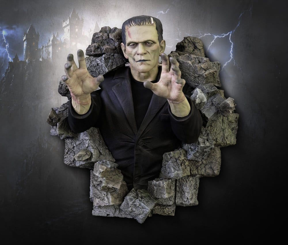 Frankenstein Escultura de Pared 1/1 Boris Karloff as Frankenstein's Monster 94 x 94 cm