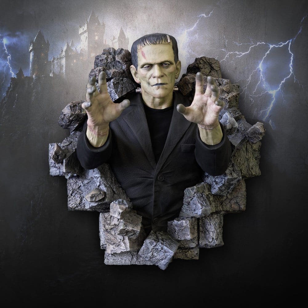 Frankenstein Escultura de Pared 48 cm