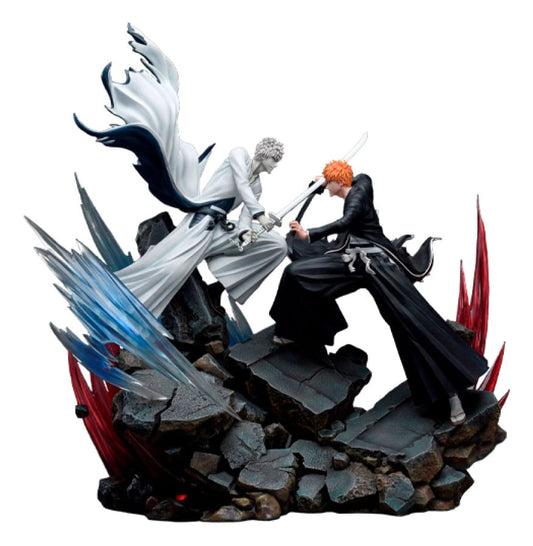 Bleach Estatua 1/6 Elite Dynamic Ichigo Kurosaki vs Hollow Ichigo 56 cm