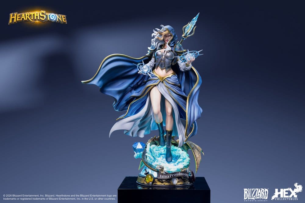 Hearthstone Estatua 1/6 Jaina Proudmoore 39 cm