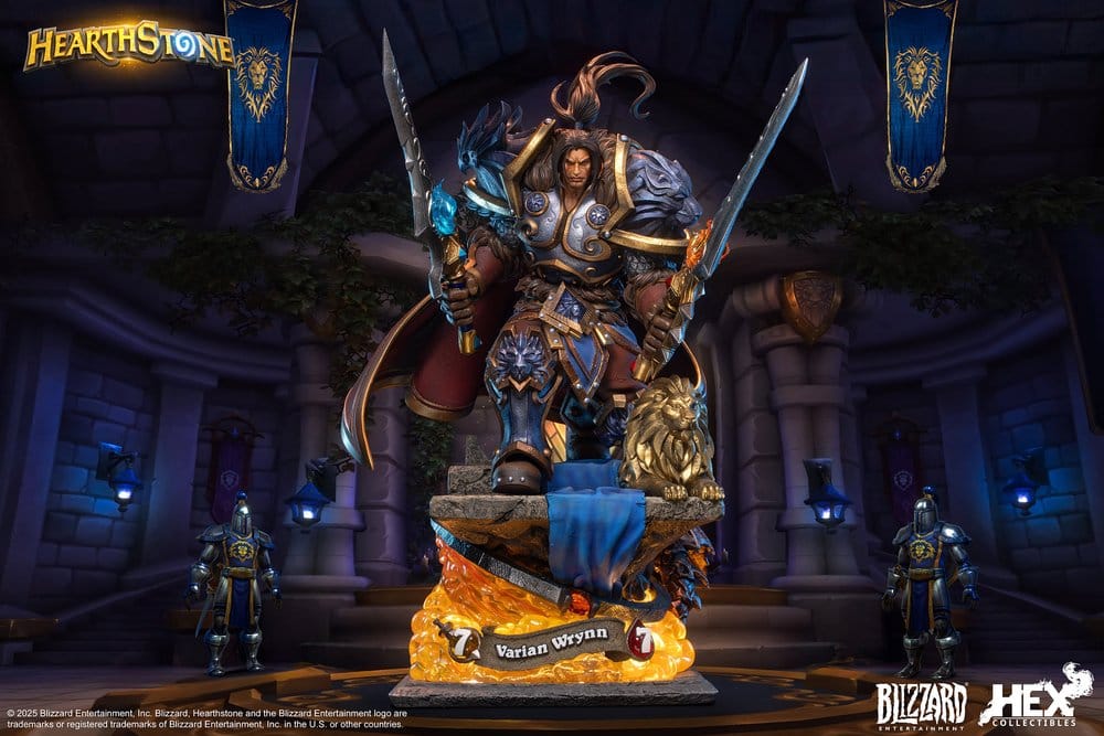 Hearthstone Estatua 1/6 Varian Wrynn 52 cm