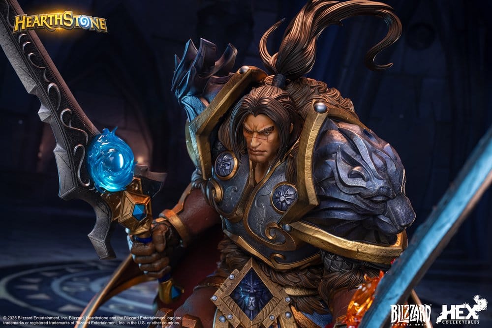 Hearthstone Estatua 1/10 Varian Wrynn 31 cm