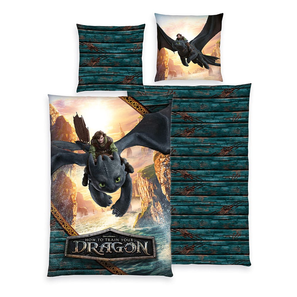 Cómo entrenar a tu dragón Ropa de cama Ver. 2 135 x 200 cm
