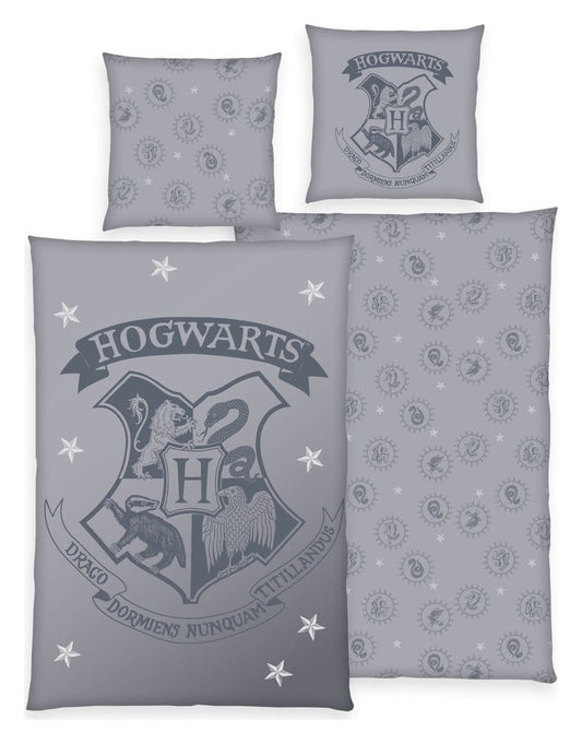 Harry Potter Ropa de Cama Mystical Gray 135 x 200 cm