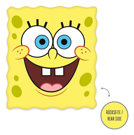 SpongeBob Almohada Spongbob Head 27 x 31 cm
