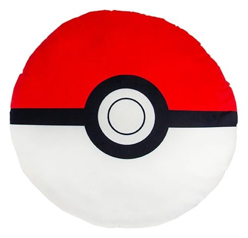 Pokémon Soft Velboa Almohada Pokeball 30 x 30 cm