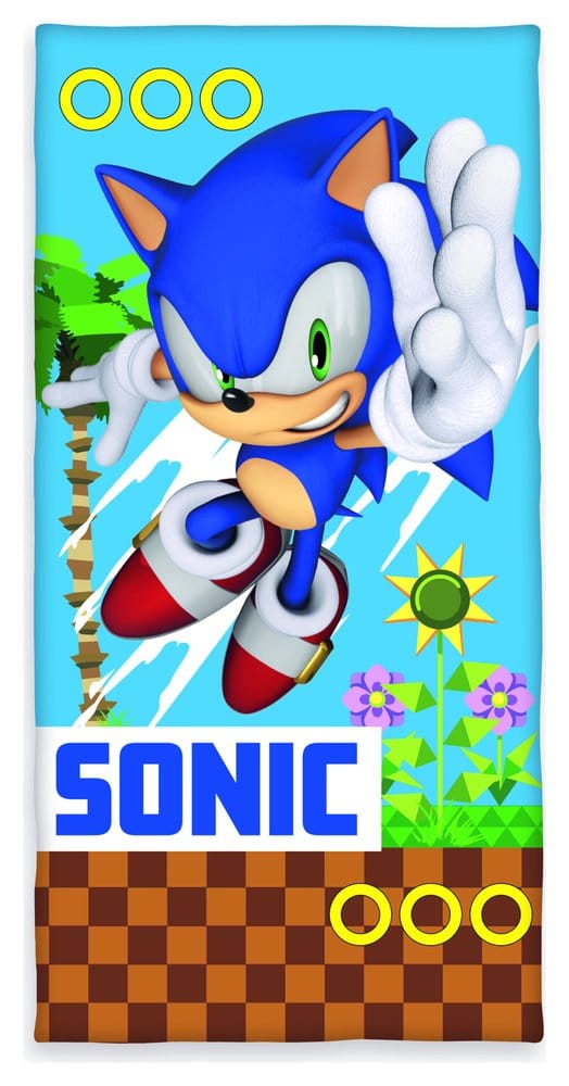 Sonic Toalla de playa Sonic 70 x 140 cm