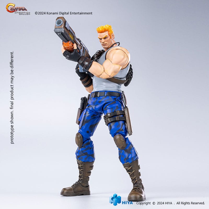 Contra: Operation Galuga Figura Exquisite Basic Bill Rizer 16 cm - Z POP Toys