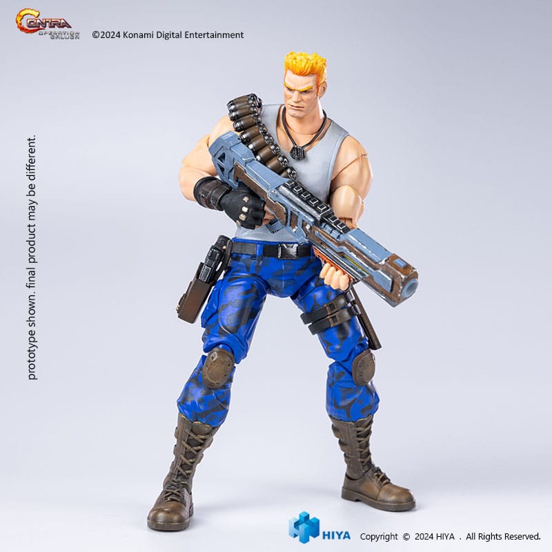 Contra: Operation Galuga Figura Exquisite Basic Bill Rizer 16 cm - Z POP Toys