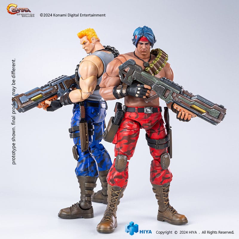 Contra: Operation Galuga Figura Exquisite Basic Bill Rizer 16 cm - Z POP Toys