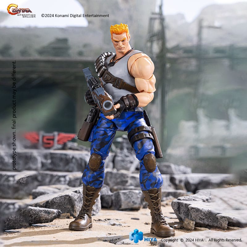 Contra: Operation Galuga Figura Exquisite Basic Bill Rizer 16 cm - Z POP Toys