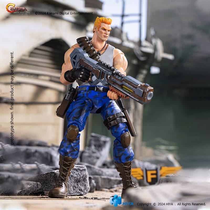 Contra: Operation Galuga Figura Exquisite Basic Bill Rizer 16 cm - Z POP Toys