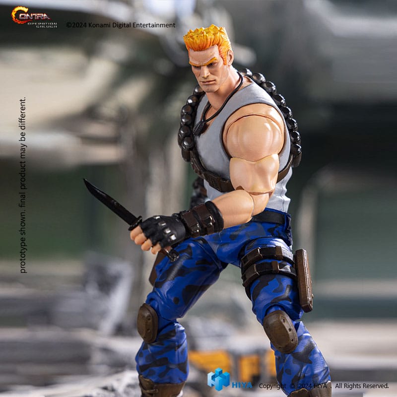 Contra: Operation Galuga Figura Exquisite Basic Bill Rizer 16 cm - Z POP Toys